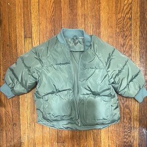 Zara kids(3-4yrs) Green Puffer Jacket